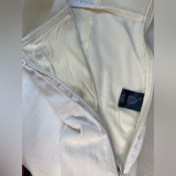 Revolve Majorelle Women’s Small White One Piece Joyce Linen Romper Sleeveless - Picture 8 of 11